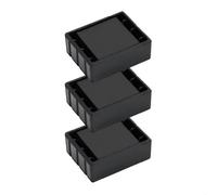Cassette d’encre pour Colop Printer Q 12 | Cartouche Colop E/Q12 (Pack de 3 - Noire)