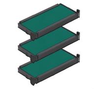 Cassette d’encre pour Trodat Printy 4913 | Cartouche Trodat 6/4913 (Pack de 3 - Verte)