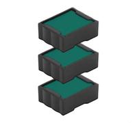 Cassette d’encre pour Trodat Printy 4921 | Cartouche Trodat 6/4921 (Pack de 3 - Verte)