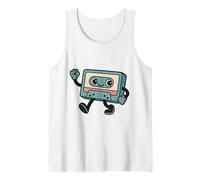 Cassette Days Old Tape Retro Audio Esthétique Débardeur