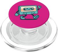 Cassette Days Old Tape Retro Audio Esthétique PopSockets PopGrip pour MagSafe