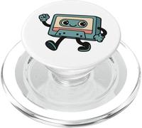Cassette Days Old Tape Retro Audio Esthétique PopSockets PopGrip pour MagSafe