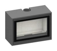 Cassette de cheminée Schmid Modèles d'échange pour Hark Radiante 500/20 8 kW Front + Glas rechts, Gauche