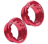 Cassette de circlips pour cassette de vélo - Couvercle de roue d'inertie - Jeu de 2 couvercles de serrure pour volant d'inertie - Anneau de verrouillage antidérapant à 12 vitesses en