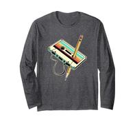 Cassette De Déguisement De Fête Rétro Des Années 80 Et 90 Manche Longue