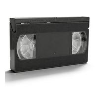 Cassette de Nettoyage pour têtes de magnétoscope VHS, réutilisable jusqu'à 50 Fois, sans Liquide, Facile à Utiliser