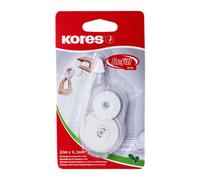 Kores - Recharge pour Rouleau de Ruban Correcteur Kores Refill pour Étudiants et Adultes, Ruban Correcteur Sec sans Pelage, Fournitures Scolaires et de Bureau, Paquet Individuel, 10m x 4,2 mm