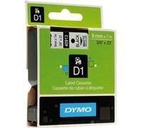 Dymo 40913 (S0720680) - (9 mm) - Noir sur blanc - Ruban