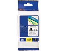 Cassette de ruban Brother TZe-261CIV 36mmx8m blanc/noir
