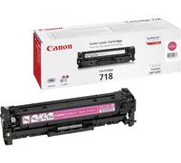 Cassette de toner dorigine Canon 718M magenta