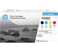 Cassette de toner dorigine HP CLT-P406C noir, cyan, magenta, jaune
