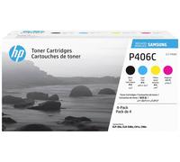 Cassette de toner d'origine HP CLT-P406C noir, cyan, magenta, jaune