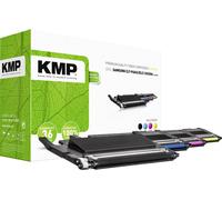 Cassette de toner KMP SA-T89V remplace Samsung C404, CLT-P404C, CLT-C404S, CLT-K404S, CLT-M404S, CLT-Y404S compatible noir, cyan