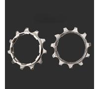 Cassette de vélo de route en acier 11-13T avec dents larges et étroites pour systèmes de vitesse 8/9/10/11, pignon libre léger pour une installation facile et un faible bruit (11S-11T)