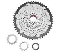 Cassette de vélo de route légère à 10 vitesses, roue, acier nickelé haute résistance, pour VTT et vélos de route, cadre en alliage d'aluminium rouge, diamètre 203 mm
