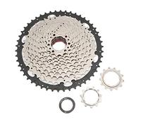 Cassette de vélo FMFXTR 11 vitesses, pignon d'inertie résistant à l'usure pour vélos de route et de montagne, cadre en alliage d'aluminium nickelé en acier haute résistance,