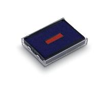 Cassette d'Encrage 6/4929 - Recharge Encre Tampon Encreur - Compatible Trodat Printy 4929 (6/4929/2 Bicolore Bleu)/Rouge)