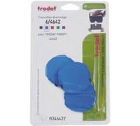 Cassette d'encrage Trodat printy 6/4642 - Lot de 3 - Bleu