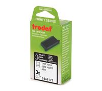 Cassette d'encrage Trodat Printy 6/4817 - noire - Lot de 3