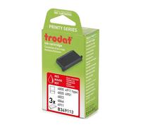 Cassette d'encrage Trodat Printy 6/4911 - rouge - Lot de 3