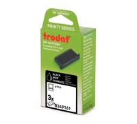 Cassette d'encrage Trodat Printy 6/4916 - noire - Lot de 3