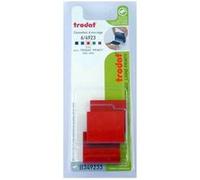 Cassette d'encrage Trodat Printy 6/4923 - rouge - Lot de 3 G