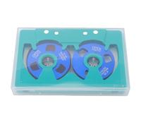 Cassette d'enregistrement 50 Minutes, Cassette sonore en métal Double Face | Cassette d'enregistrement de 50 minutes avec bobines plaquées métal pour les projets sonores en studio, expérience visuelle n