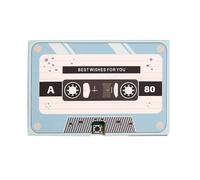 Cassette d'enregistrement vocal, cadeau de Saint-Valentin, enregistreur de messages des années 60, enregistreur de messages pour couple, carte de vœux sonore personnalisable pour couple