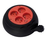 Cassette d'enroulement - CHACON - 4 x 16 A - 4 m (FR) - Orange