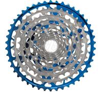 Cassette E-thirteen Helix Race bleu, argent 12s / 9-50t bleu, argent 12s