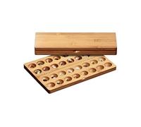 Philos-Spiele Cassette en bambou Hus Petite 295x192mm Avec des pierres naturelles