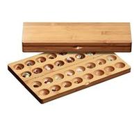 Philos-Spiele Cassette en bambou Hus Petite 295x192mm Avec des pierres naturelles