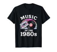 Cassette et Vinyle rétro des années 80 T-Shirt