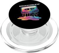 Cassette graphique Hip Hop Années 90 Musique Old School Hip Hop Rap PopSockets PopGrip pour MagSafe