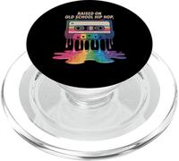 Cassette graphique Hip Hop Années 90 Musique Old School Hip Hop Rap PopSockets PopGrip pour MagSafe