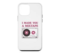 Cassette - I Made You A Mixtape Retro 80s 90s Musique Coque pour iPhone 12 Mini
