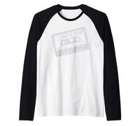 Cassette Indie Pop Throwback Vintage Manche Raglan