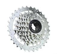 Cassette pour vélo 7 vitesses 12-28T ou 12-32T avec écrou de blocage compatible avec corps HG Freehub et dérailleurs compatibles Shimano