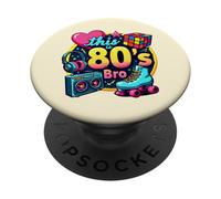 Cassette rétro années 80 Bro Roller Boombox pour fête costumée PopSockets PopGrip Adhésif