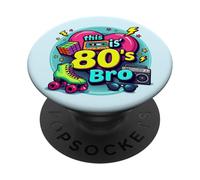 Cassette rétro années 80 Bro Roller Boombox pour fête costumée PopSockets PopGrip Adhésif