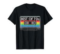 Cassette rétro Best of 70's 70's Party T-Shirt