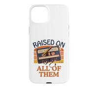 Cassette rétro en Relief sur l'ensemble d'entre eux Coque pour iPhone 15 Plus