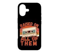 Cassette rétro en Relief sur l'ensemble d'entre eux Coque pour iPhone 17