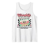 Cassette rétro Faite pour Adorer Les psaumes 150:6 Musique chrétienne Débardeur