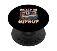 Cassette rétro Hip Hop Graffiti Graffiti Rap Hip Hop PopSockets PopGrip Adhésif