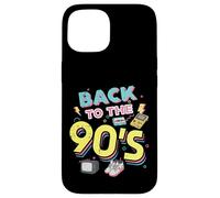 Cassette rétro « Old School » pour Femmes, Hommes et Enfants, Retour aux années 90 Coque pour iPhone 15