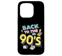 Cassette rétro « Old School » pour Femmes, Hommes et Enfants, Retour aux années 90 Coque pour iPhone 15 Pro