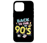 Cassette rétro « Old School » pour Femmes, Hommes et Enfants, Retour aux années 90 Coque pour iPhone 16 Pro Max