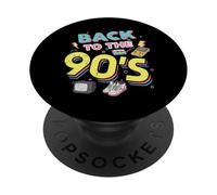 Cassette rétro « Old School » pour Femmes, Hommes et Enfants, Retour aux années 90 PopSockets PopGrip Adhésif