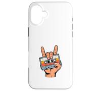 Cassette rétro pour Nostalgie des années 80 et 90 Coque pour iPhone 16 Plus